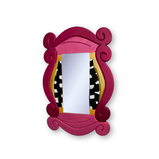 Beauty and the beast small decorative Mirror